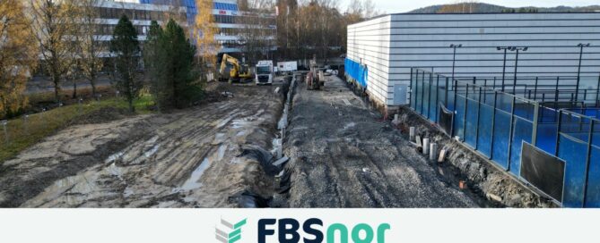 FBSnor i full driv med padeltennishall prosjekt på Grini næringspark